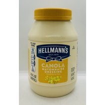 Hellmann's Canola Mayonnaise Dressing 887mL.