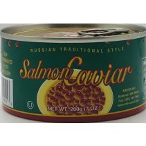 Red Pearl Brand Salmon Caviar (200g)
