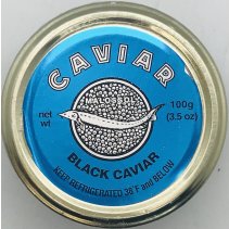Malossol Black Caviar (100g)