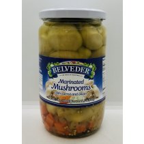 Belveder Mushrooms w. Carrot and Onion 680g.
