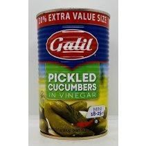 Galil Pickled Cucumbers in Vinegar 650g.