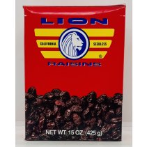Lion Raisins 425g.