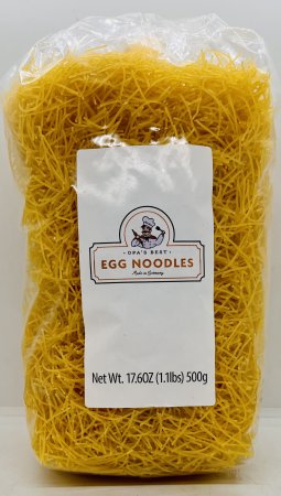 Egg Thin Noodles 500g.