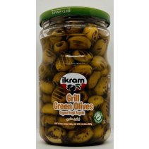 Ikram Grill Green Olives 660g.
