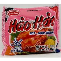 Hao Hao Hot Sour-Shrimp 77g.