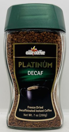 Elite Coffee Platinum Decaf 200g.