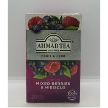 Ahmad Tea Fruit & Herb Mixed Berries & Hibiscus 40g