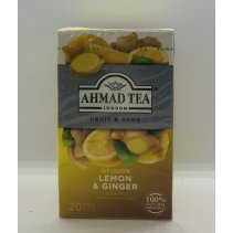 Ahmed Tea Fruit & Herb Lemon & Ginger  40g