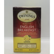Twinings English Breakfast Lemon 40g