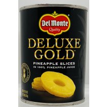 Deluxe Gold Pineapple Slices 567g.