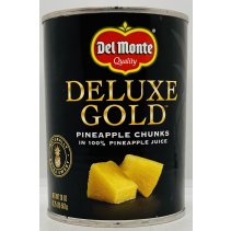 Deluxe Gold Pineapple Chunks 567g.