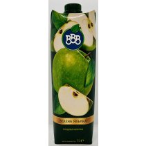 BBB Green Apple Fruit Drink 1L.