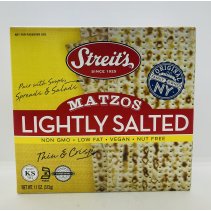 Streit's Matzos Lightly Salted 312g.
