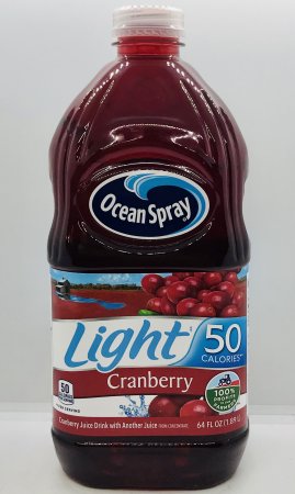 Ocean Spray Light Cranberry 1.89L.