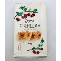 Grona Cushions Puff Pastries w. Cherry Filling 328g.