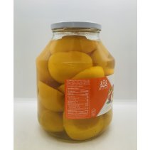 Belevini Peaches Halves Peeled in Light Syrup 1650g