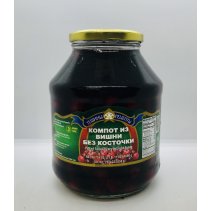 Teshini Retsepti Pitted Sour Cherry in Light Syrup 1680g