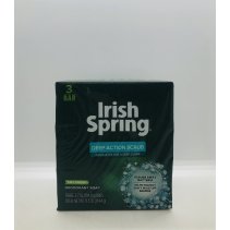 Irish Spring Deep Action Scrub Deodorant Soap 314.4g