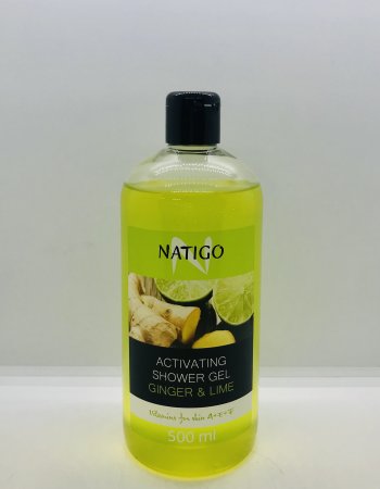 Natigo Activating Shower Gel Ginger & Lime 500ml