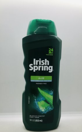 Irish Spring Aloe Paraben Free Body Wash 532ml