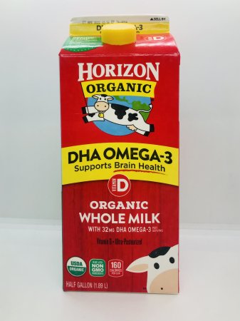 Horizon Organic Organic whole milk
