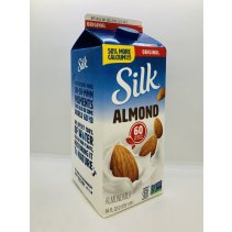 Silk Original Almond milk 1/2 gallon