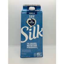 Silk Soymilk Vanilla 1/2 Gallon