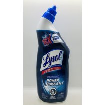 Lysol Power Puissant Desinfectant Toilet Bowl Cleaner 710ml