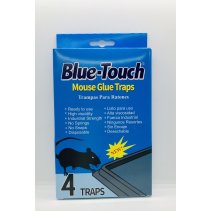 Blue-Touch Mouse Glue Traps 4 Traps