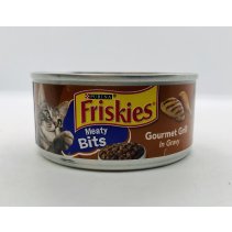 Friskies Meaty Bits Gourmet Grill in Gravy 156g