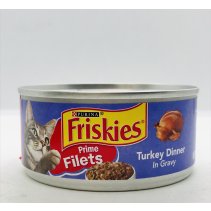 Friskies Prime Filets Turkey Dinner In Gravy 156g