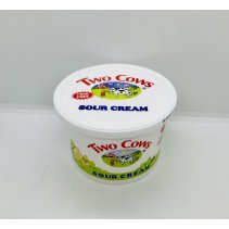 Two cows sour cream