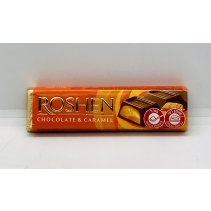 Roshen Chocolate & Caramel 40g.