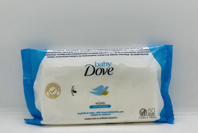 Dove Baby Wipes Rich Moisture 50sheets