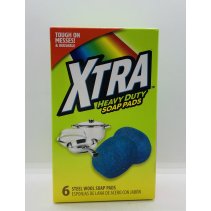 Xtra Heavy Duty Soap Pads 6pads