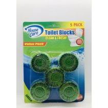 House Care Toilet Blocks Clean & Fresh 5pack