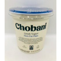 Chobani Greek Yogurt Non-fat plain 2Lb