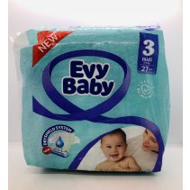 Evy Baby (3) 27 Diapers