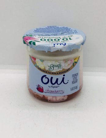 OUI by Yoplait strawberry yogurt 5 OZ