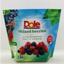 Dole Mixed Berries Strawberries, Blackberries, Blueberries, & Raspberries Keep Frozen 340g