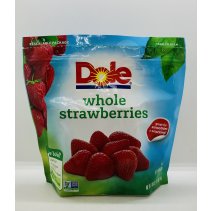 Dole Whole Strawberries Keep Frozen 454g