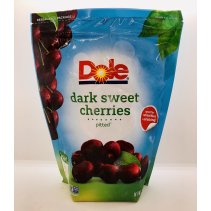 Dole Dark Sweet Cherries Pitted 907g