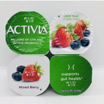 Activia lowfat mixed berry yogurt 113g x 4