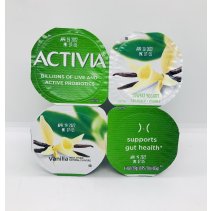 Activia lowfat Vanilla yogurt 113g x 4
