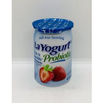 La Yogurt Probiotic Strawberry 170g.