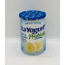 La Yogurt Probiotic Banana 170g.