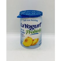 La Yogurt Probiotic Peach 170g.