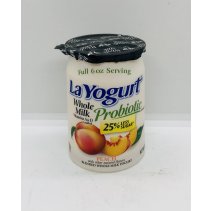 La Yogurt Probiotic Peach 170g.
