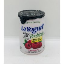 La Yogurt Probiotic Raspberry 170g.