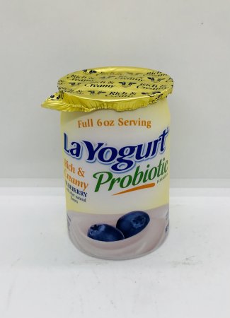 La Yogurt Probiotic Blueberry 170g.